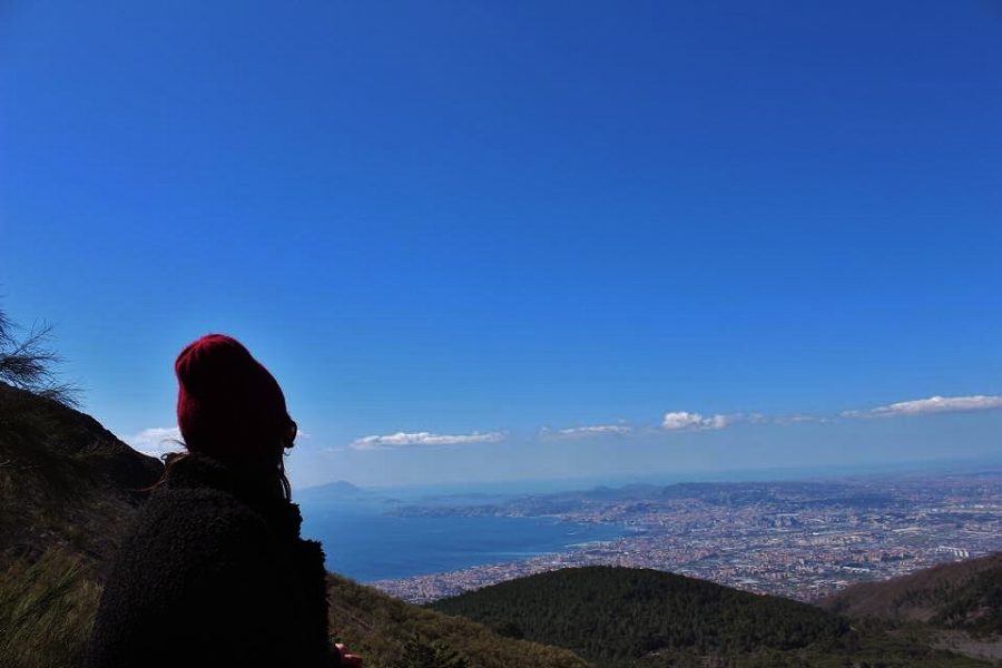 vista del golfo dal Vesuvio