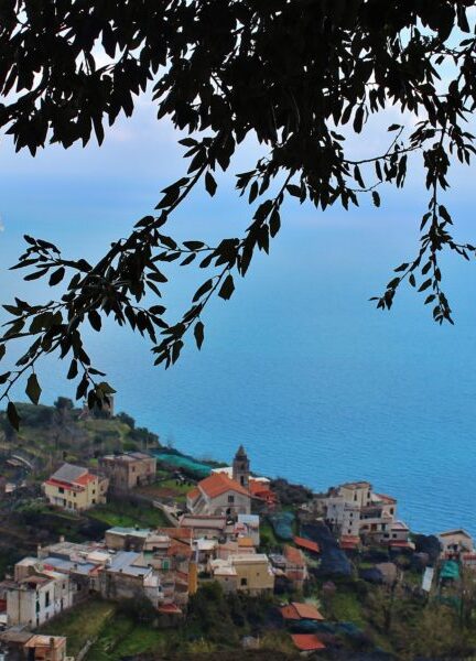 panorama sul mare da Ravello