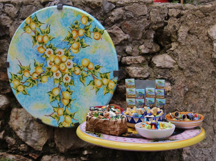 ceramiche della costiera amalfitana
