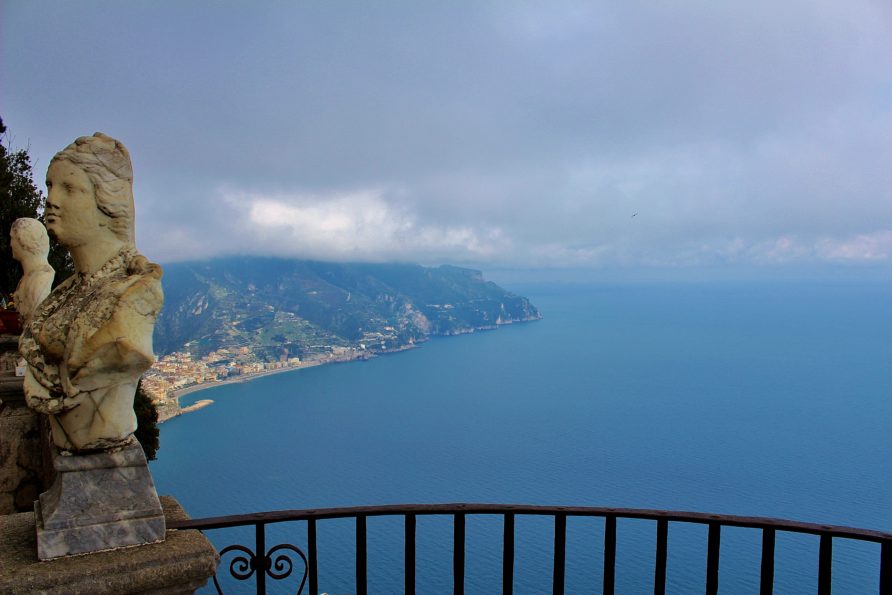 panorama e vista dalla terrazza dell'infinito