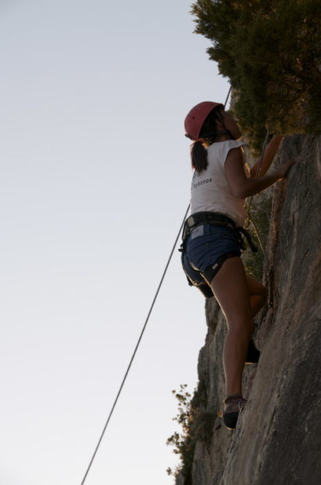 arrampicata libera falesie sperlonga