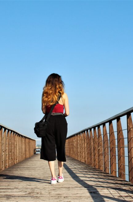 passeggiata sul pontile di lesina